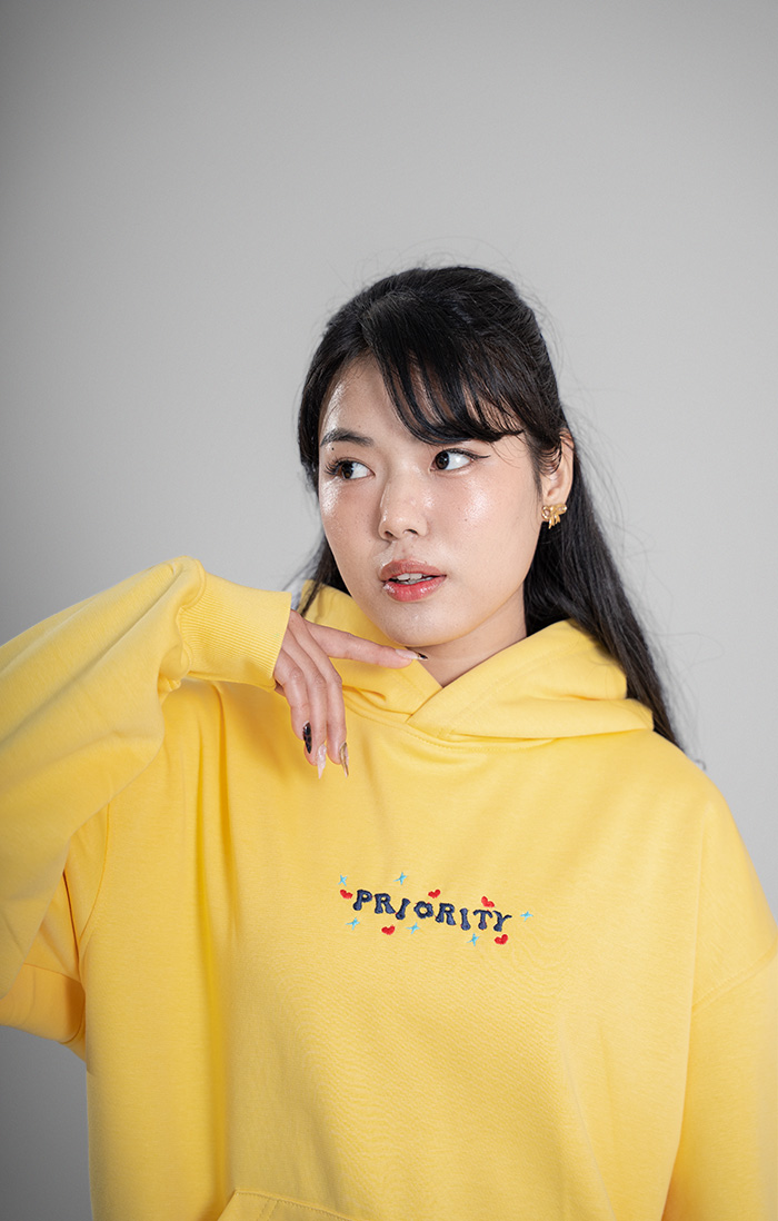Priority Yellow Hoodie